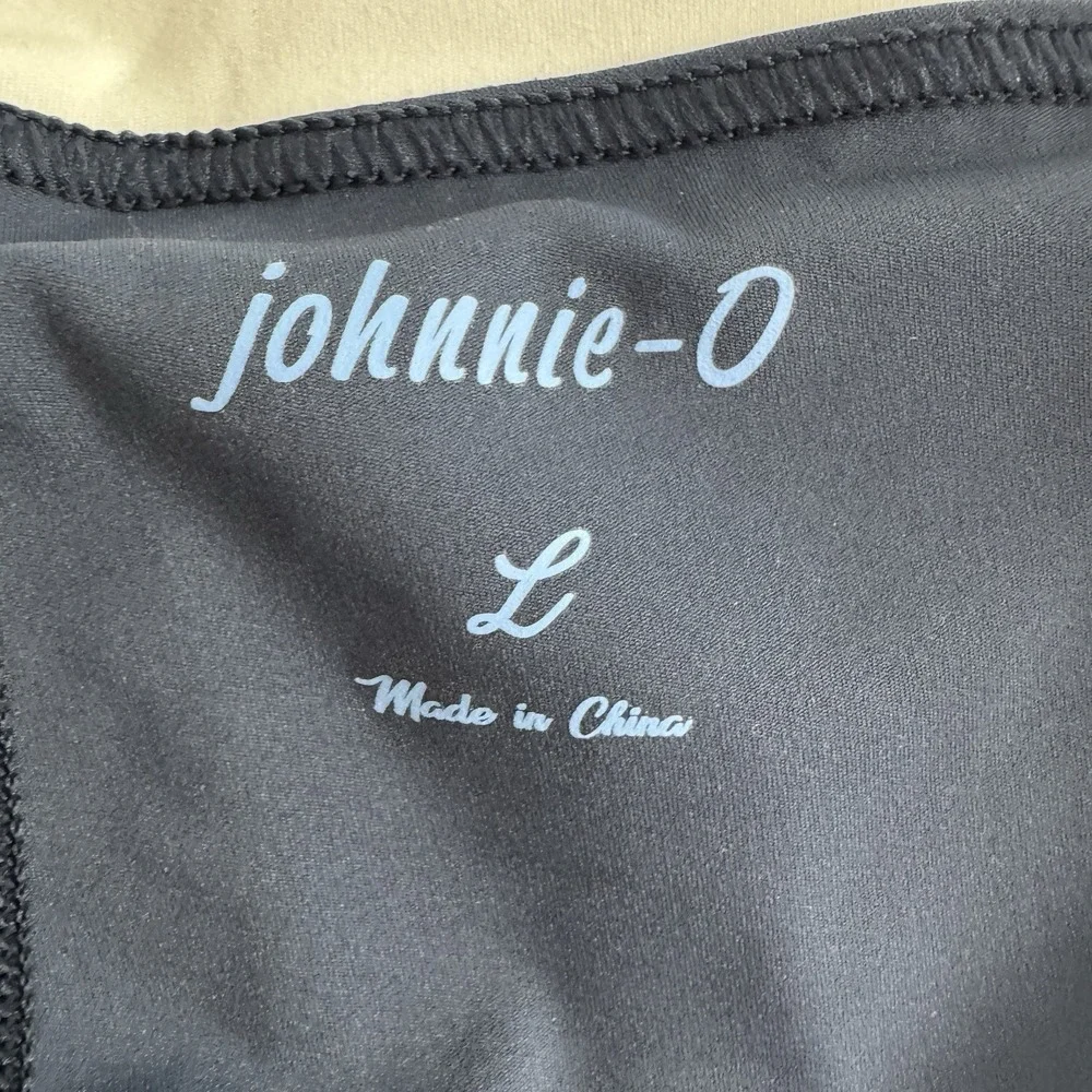 Johnnie-O Womens Gabby Performance Skirt Skort Navy White SZ L 124th U.S Open NW